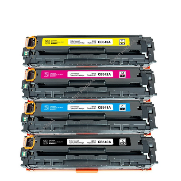 TONER CB540A / 541A / 542A / 543A COMPATIBLES - Precio por unidad