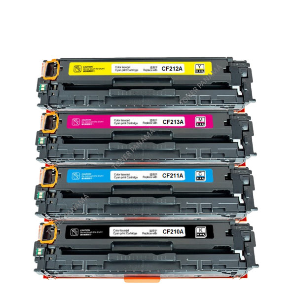 TONER CF210A / 211A / 212A / 213A COMPATIBLES - Precio por unidad