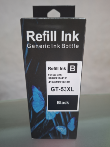 TINTA HP GT53XL BLACK COMPATIBLE